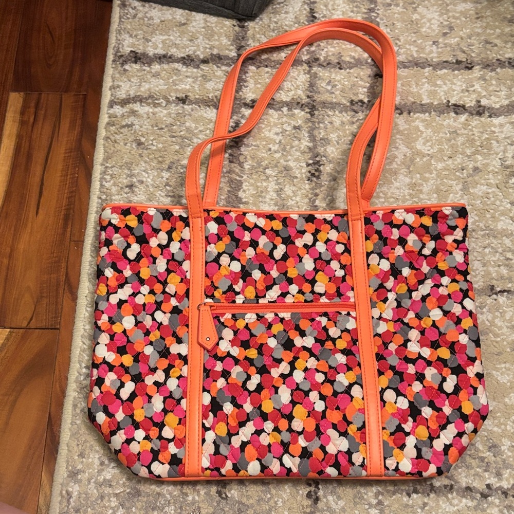 Vera Bradley Colorful Dot Tote Bag